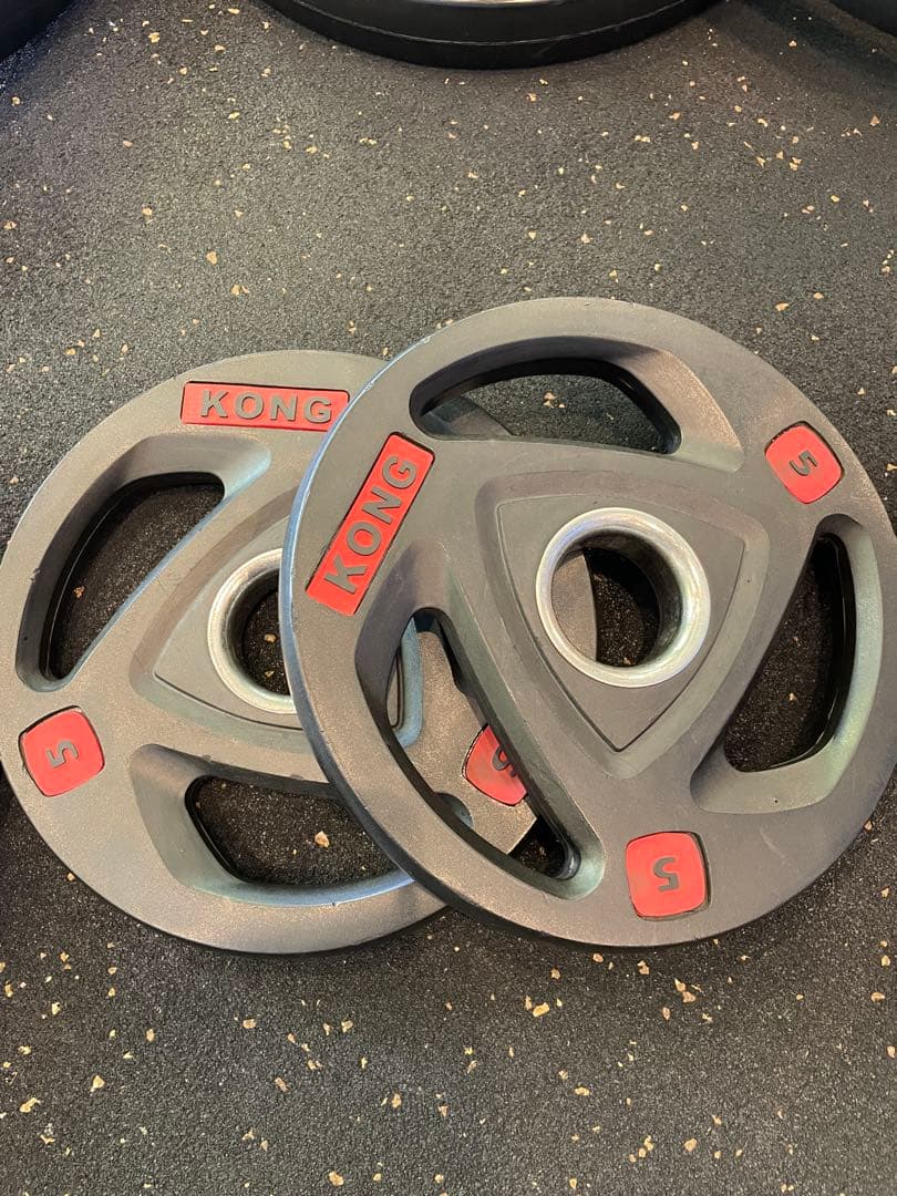 ■引取限定■ 10枚セット105kg バーベルプレート ウエイトプレート 50m