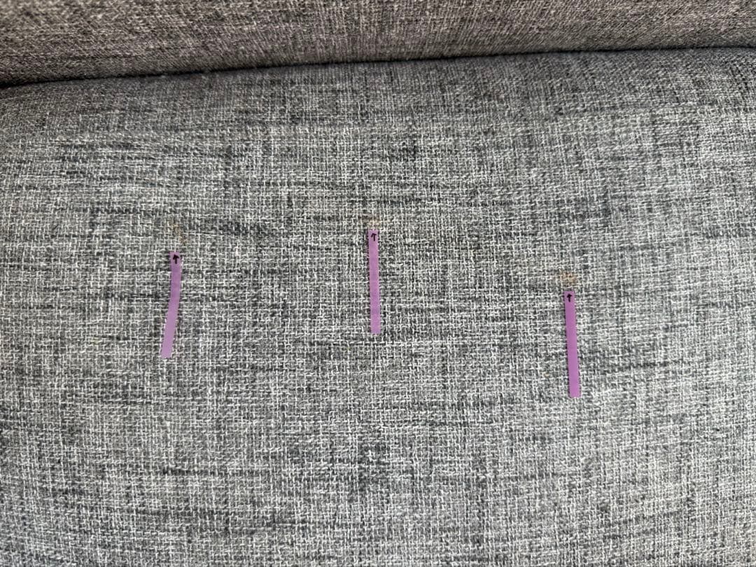 【送料込み】Francfranc ヌボラソファーグレー　旧デザイン