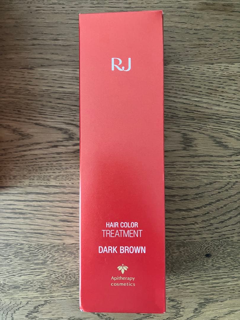 【新品】山田養蜂場　RJ ヘアカラートリートメント ダークブラウン 5本セット