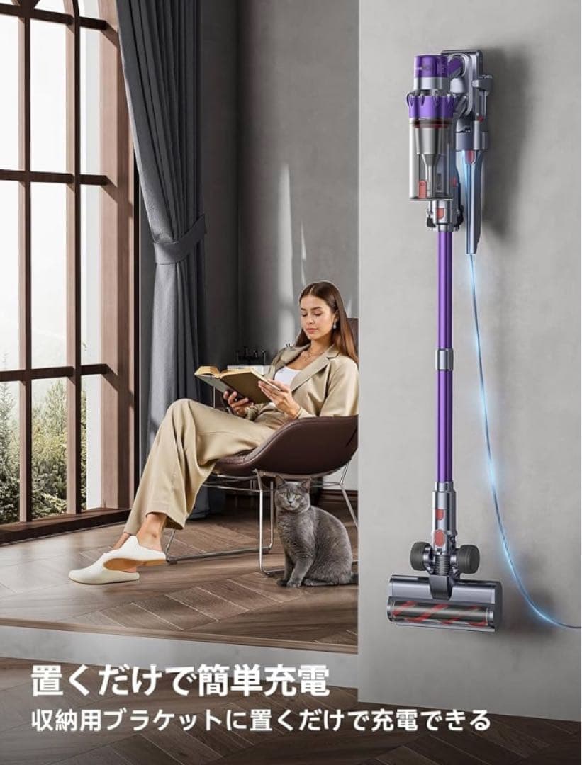 【大特価】 最新モデル コードレス掃除機 SMOTURE