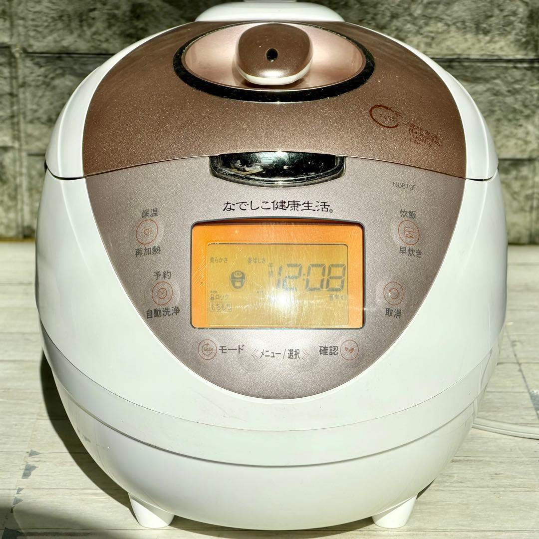 なでしこ健康生活 全自動発芽玄米炊飯器 6合炊きモデル CRP-N0610F