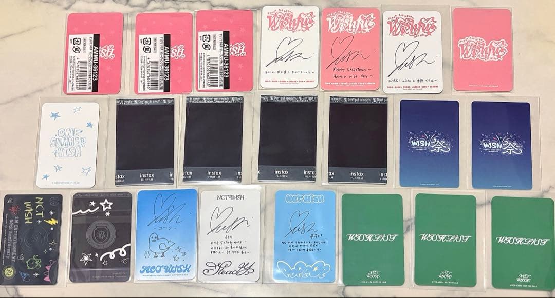 nct wish ユウシ トレカ チェキ まとめ