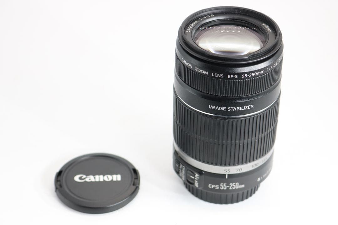 超美品 【Canon EF-S 55-250mm F4-5.6 IS】 安心保証