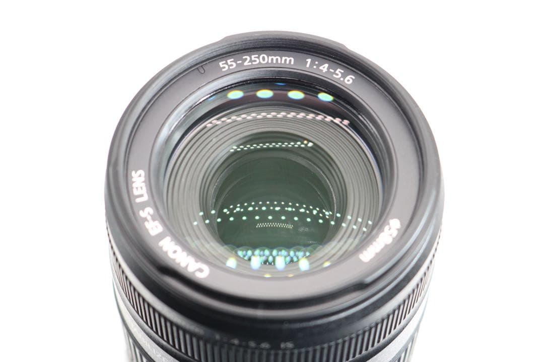 超美品 【Canon EF-S 55-250mm F4-5.6 IS】 安心保証