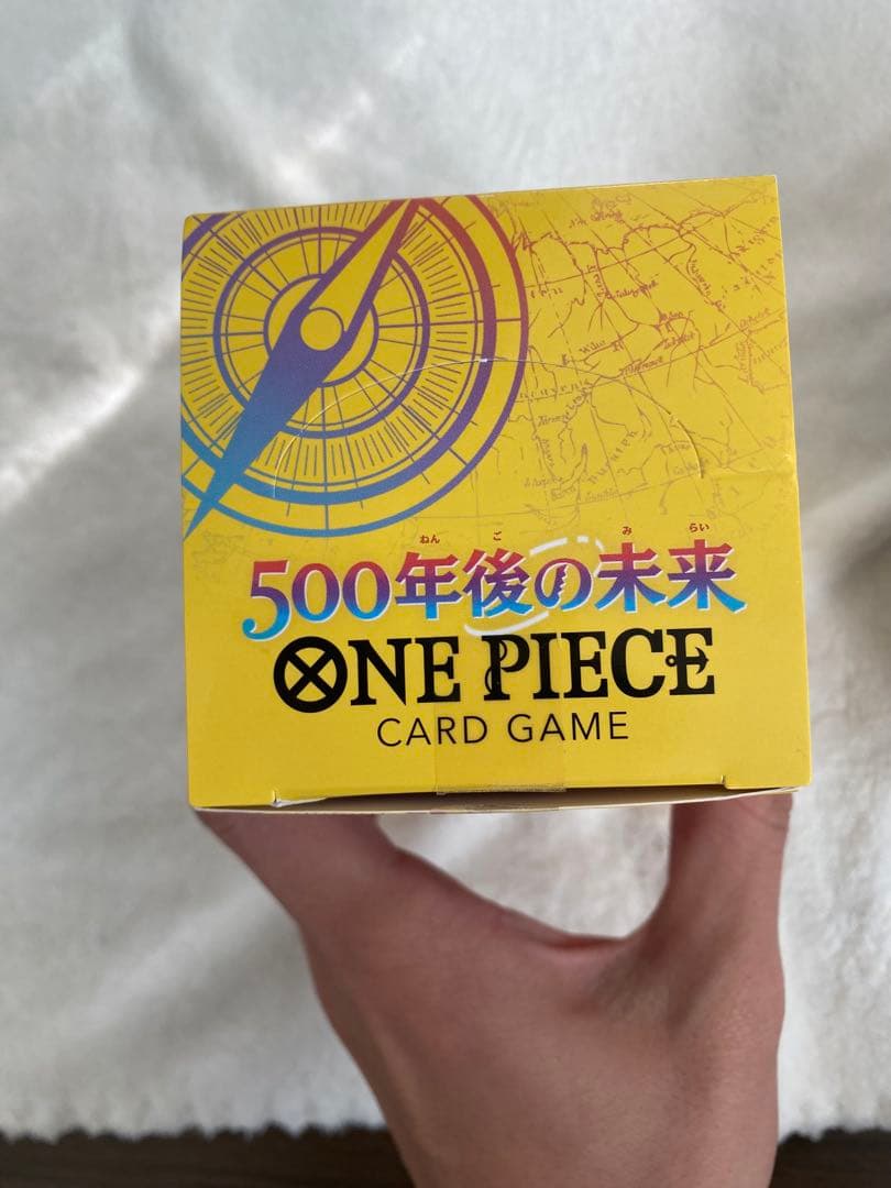 ワンピースBOX 未開封　新時代の主役　500年後の未来　テープなし