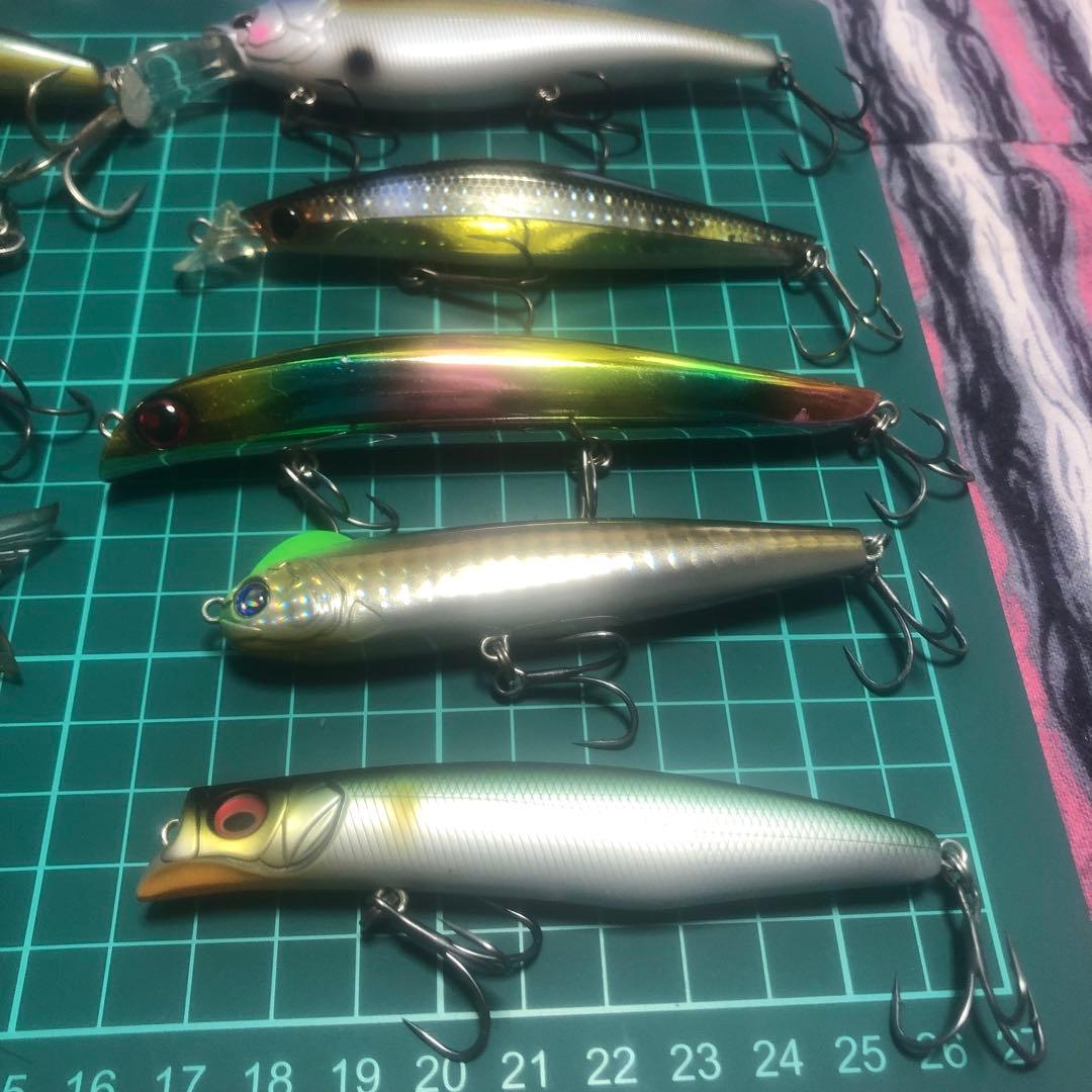 シーバス ルアー いろいろ10個セット　トップからビッグまで　バラ売り不可