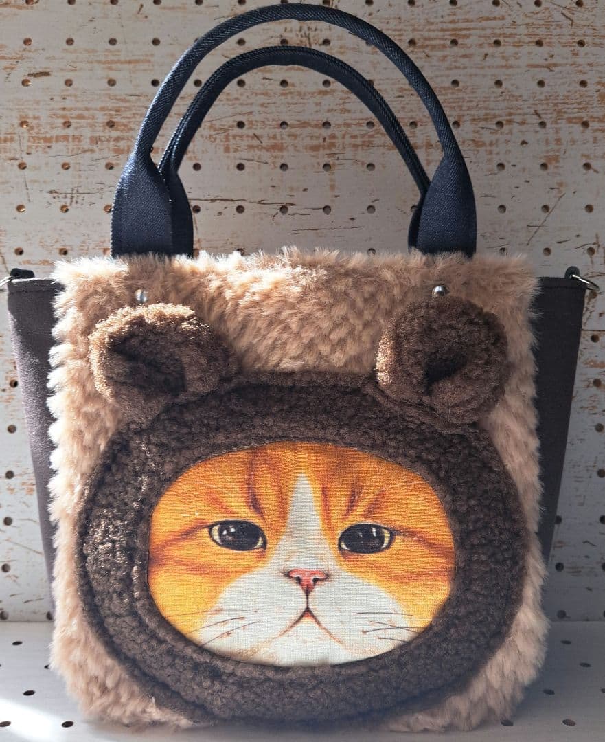 ね*】様 コヤンイサムチョン　ハチワレ猫ちゃん　トートバッグ&ミニミニトート