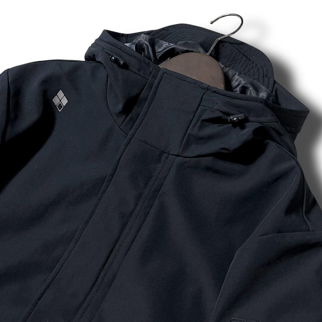 KKK ソフトシェルセットアップ 上下セット 肉厚厚手 ネイビー