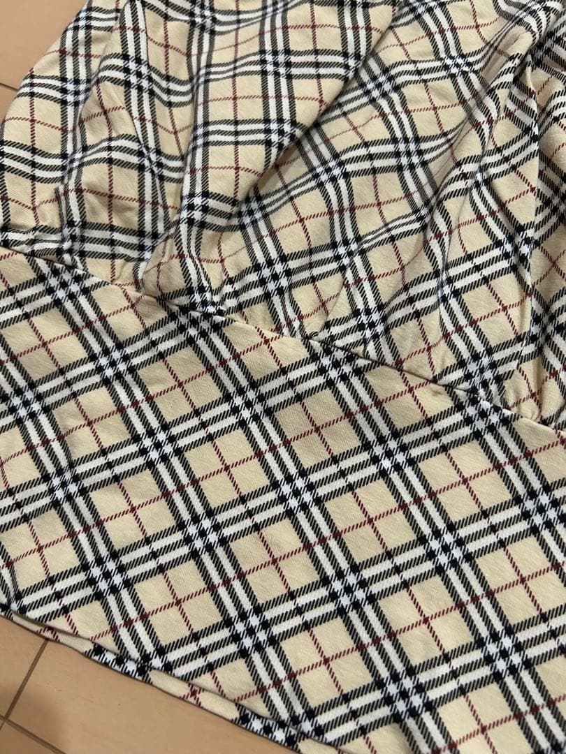 バーバリーブルーレーベル　チェック柄キャミソール 38