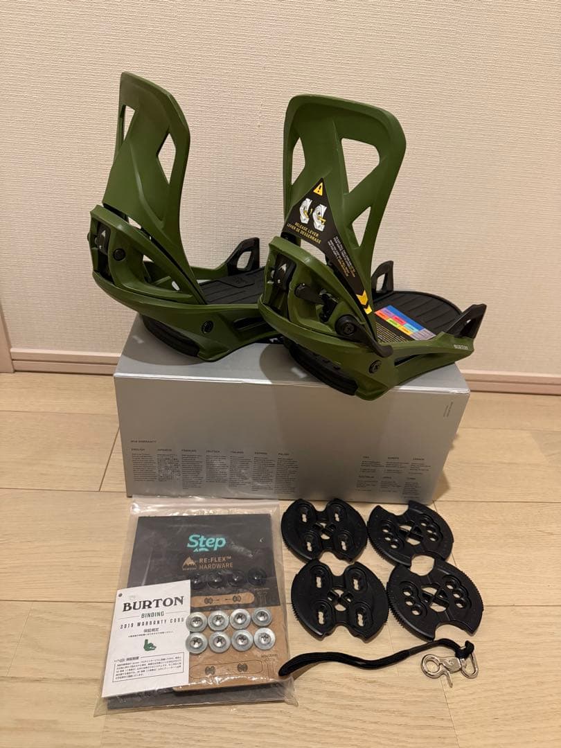最安値Burton Stepon Mens MサイズRe:Flexバインディング