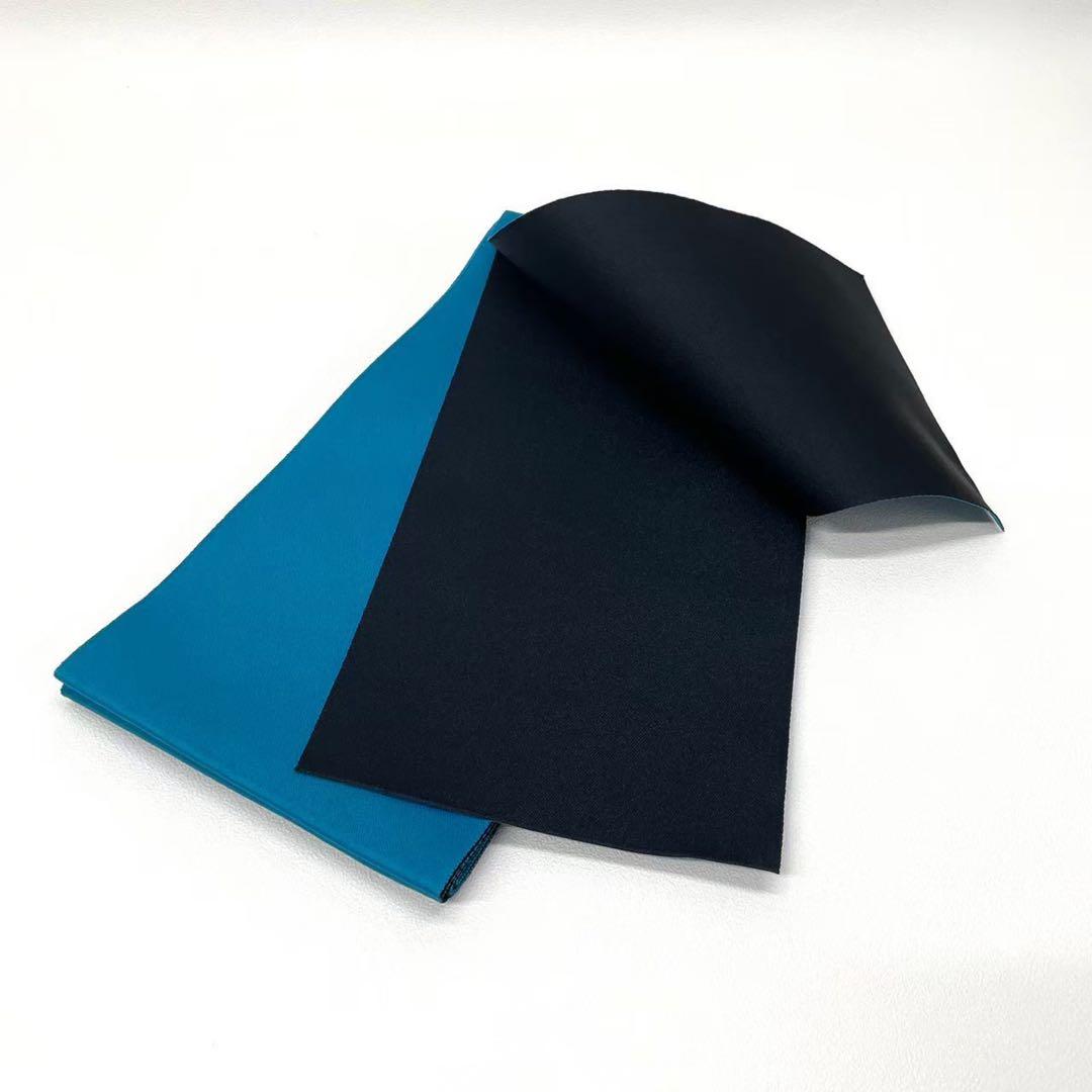 浴衣　大きめサイズ　浴衣 3L 百合　濃紺　帯　2点　新品　未使用　0709④