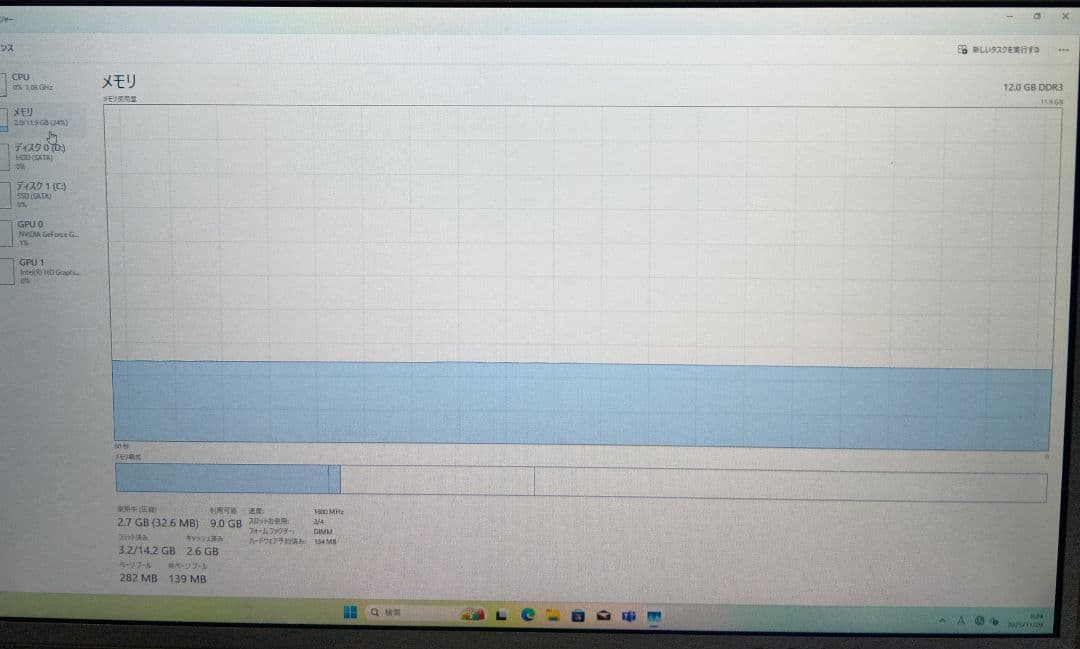 第4世代 i7 メモリ12G SSD240GB HDD1TB GTX650
