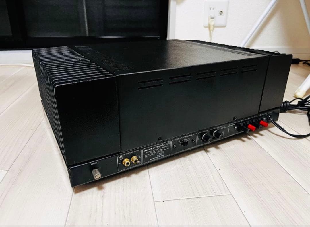 Onkyo Integra M-505 パワーアンプ　1977年頃