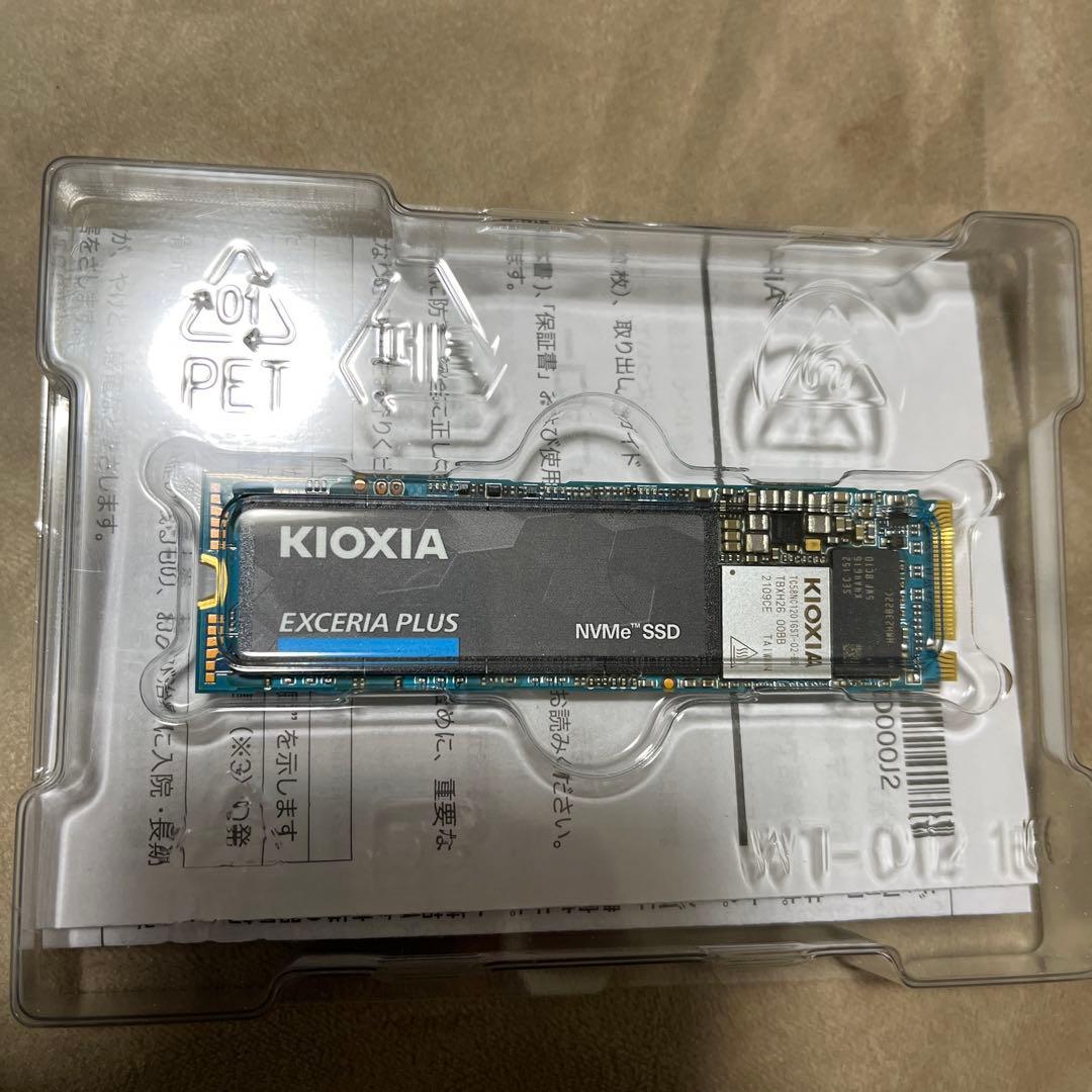 内蔵型SSD KIOXIA EXCERIA PLUS 1TB NVMe SSD