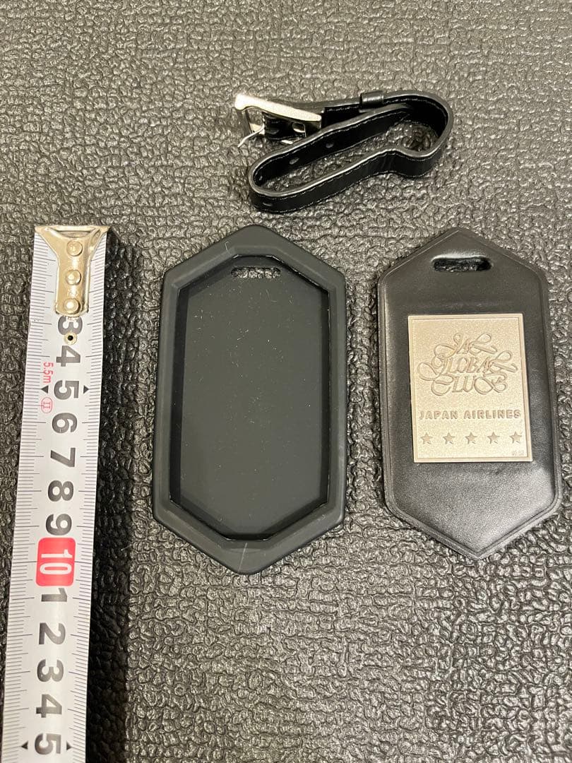 JAL JGC ネームタグ　ブラック(大)