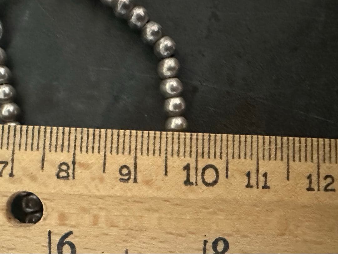 希少　ヴィンテージ　アンティーク　シルバー　925 ボール　ブレスレット