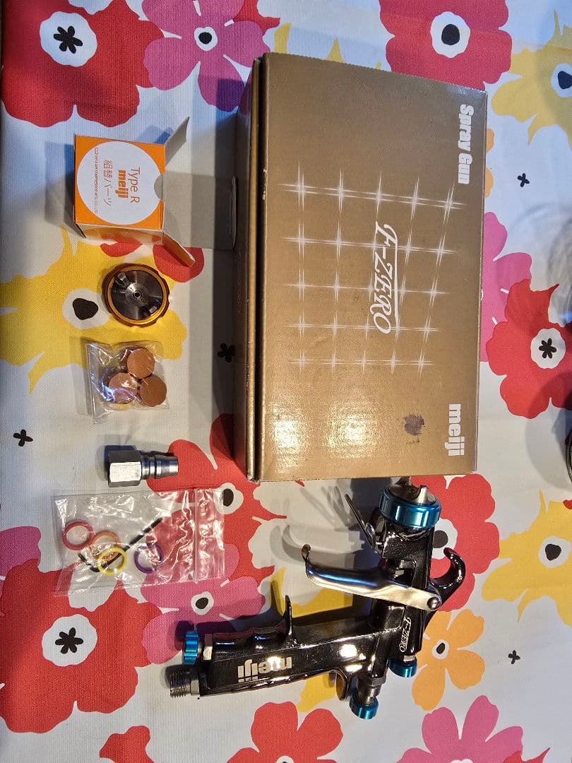 meiji F-ZERO Tyep-R ＋Tyep-Tキャップ　スプレーガン明治