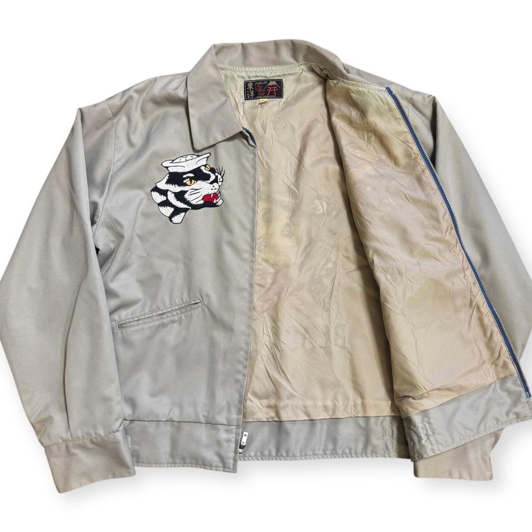 雰囲気抜群 TAILOR東洋 スーベニアジャケット USMC 髑髏 L