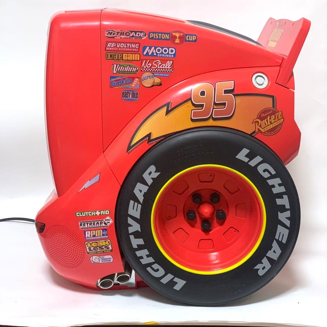カーズ　ブラウン管テレビ　ジャンク品　14インチ