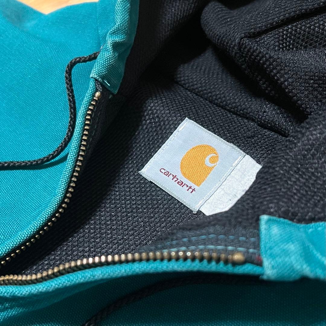 Carhartt アクティブジャケット ターコイズ 希少 カーハート