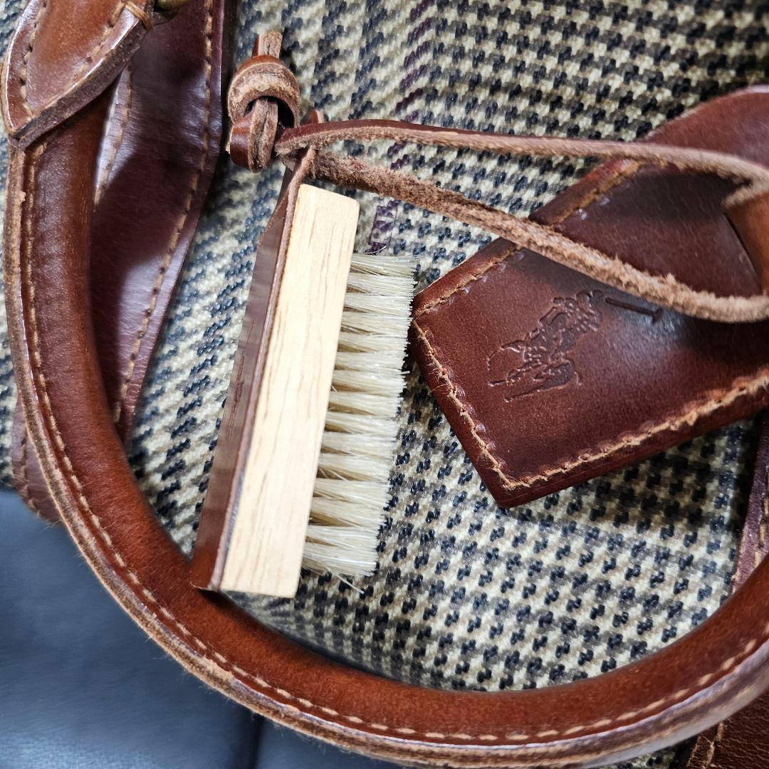 美品 大容量 2way ショルダー付 ラルフローレン ボストンバッグ