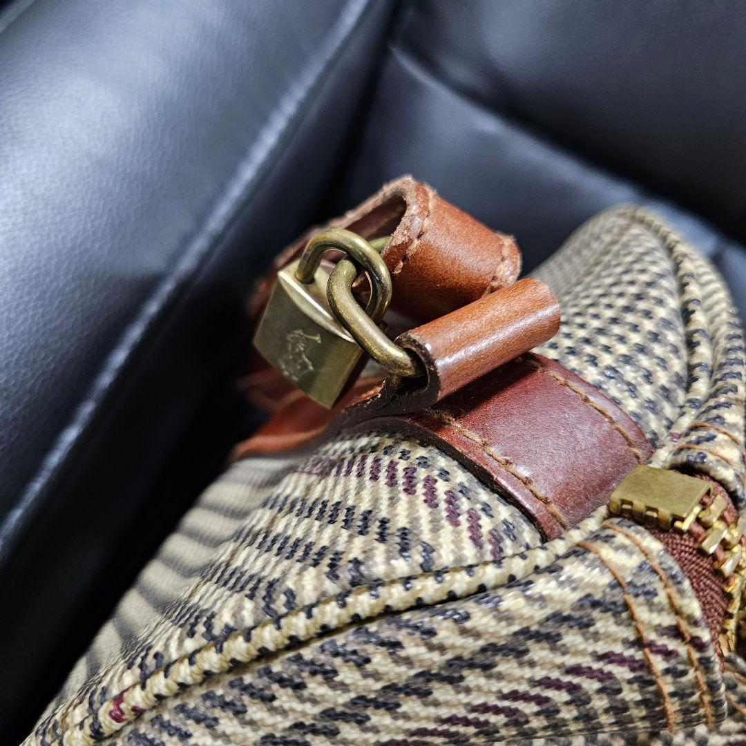 美品 大容量 2way ショルダー付 ラルフローレン ボストンバッグ