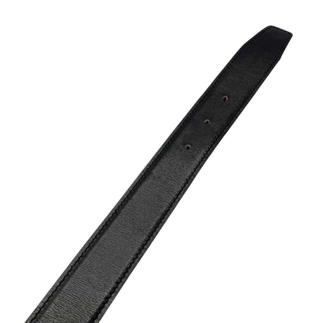 良品✨ エルメス Hダンクル 80 Hロゴ ベルト ブラック