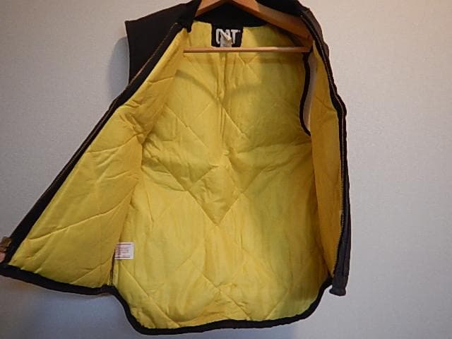 Caterpillar キャタピラー　ダック中綿ベスト M アメリカ製