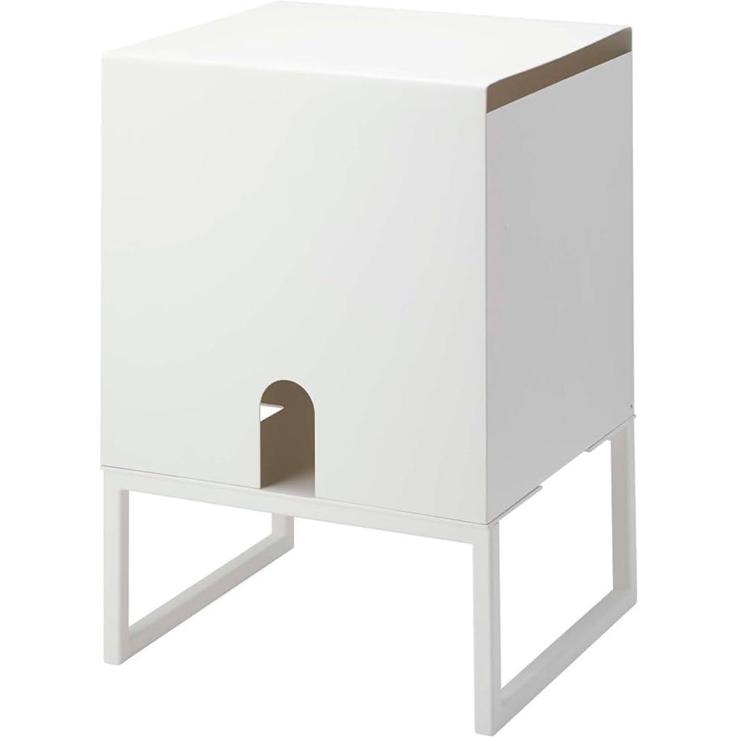 tower 山崎実業 バッグインボックススタンド ホワイト