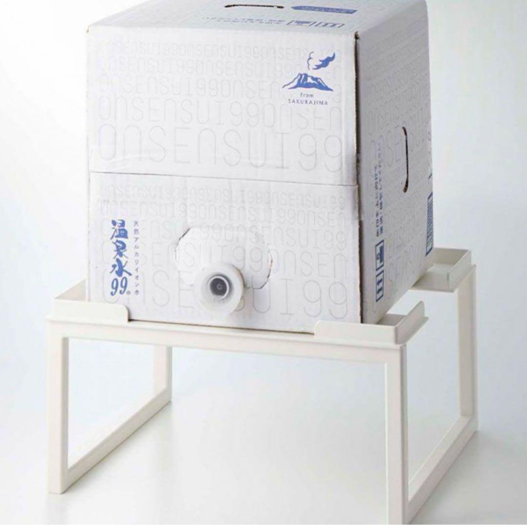 tower 山崎実業 バッグインボックススタンド ホワイト