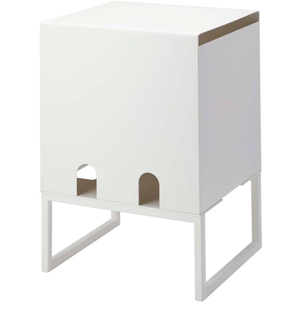 tower 山崎実業 バッグインボックススタンド ホワイト