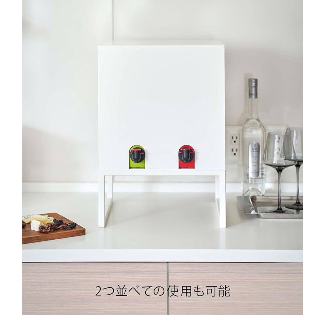 tower 山崎実業 バッグインボックススタンド ホワイト