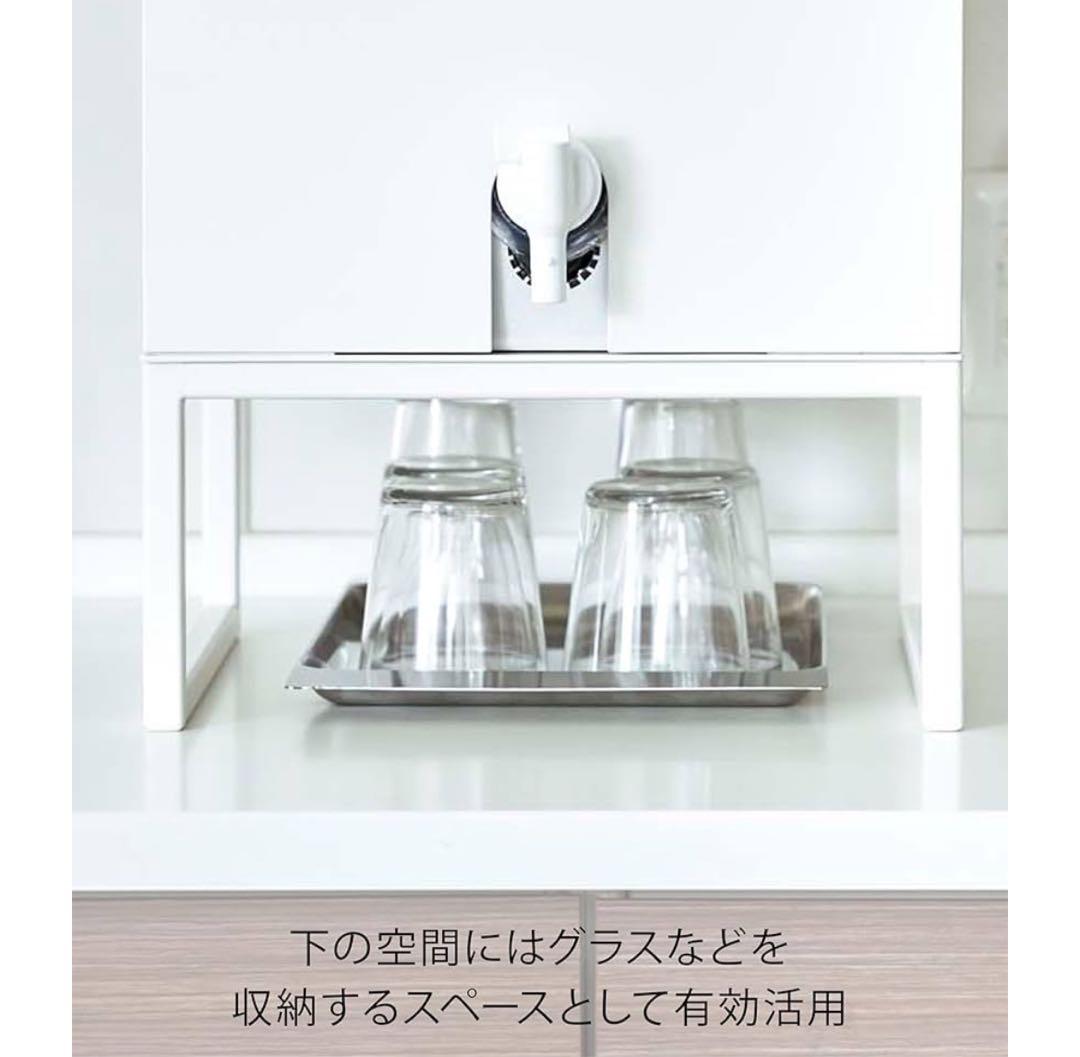 tower 山崎実業 バッグインボックススタンド ホワイト