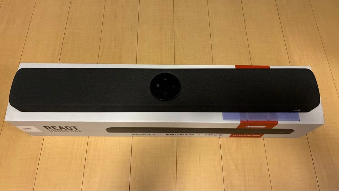 polkaudio REACT サウンドバー アレクサ搭載