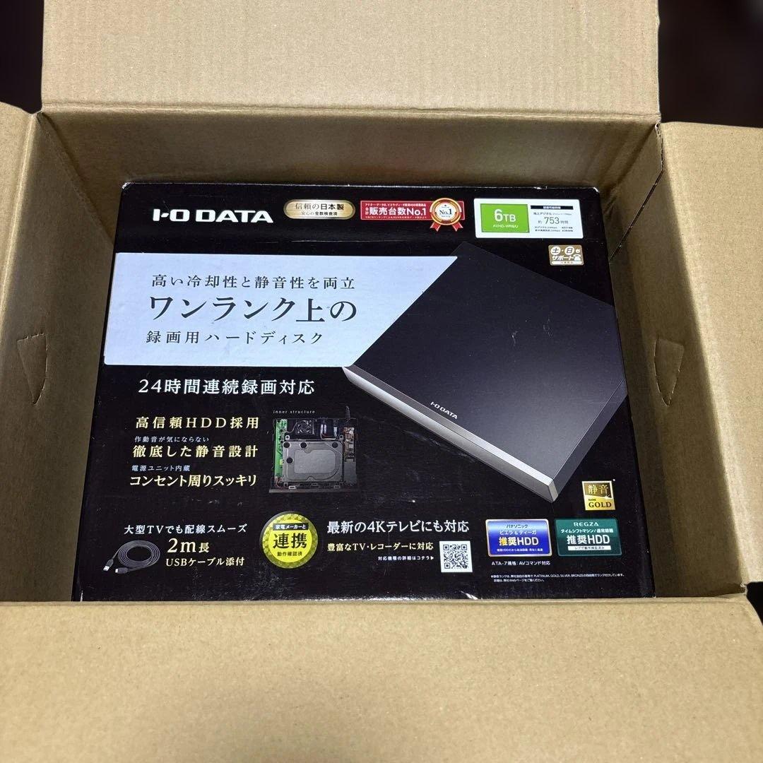 I-O DATA アイ・オー・データ 24時間連続録画対応 AVHD-WR6/U