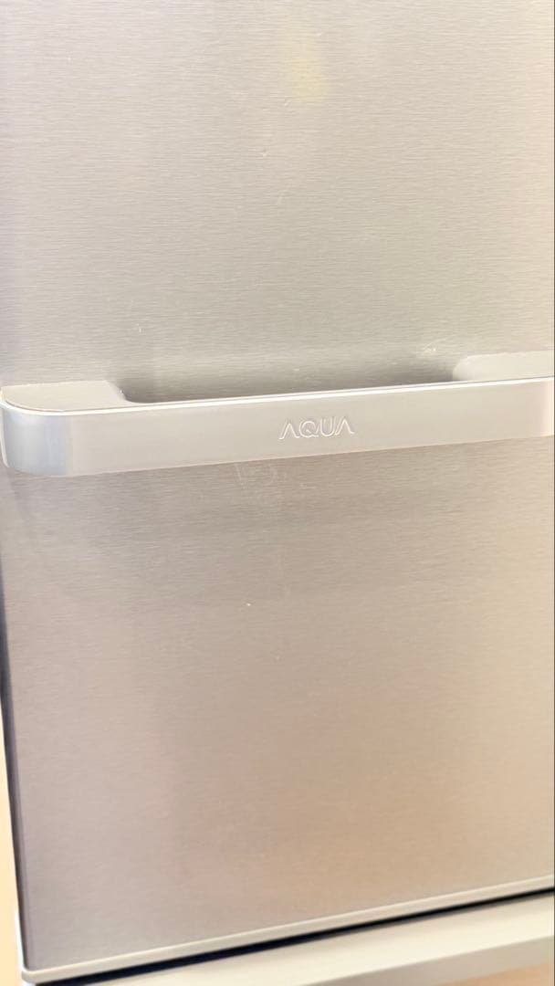 AQUA AQR-27K（S）冷蔵庫　アクア　シルバー 右開き 272L