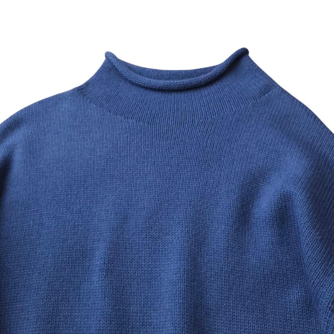 23区 カシミヤ混 バルキーロールネックセーター Mサイズ 洗濯可 美品