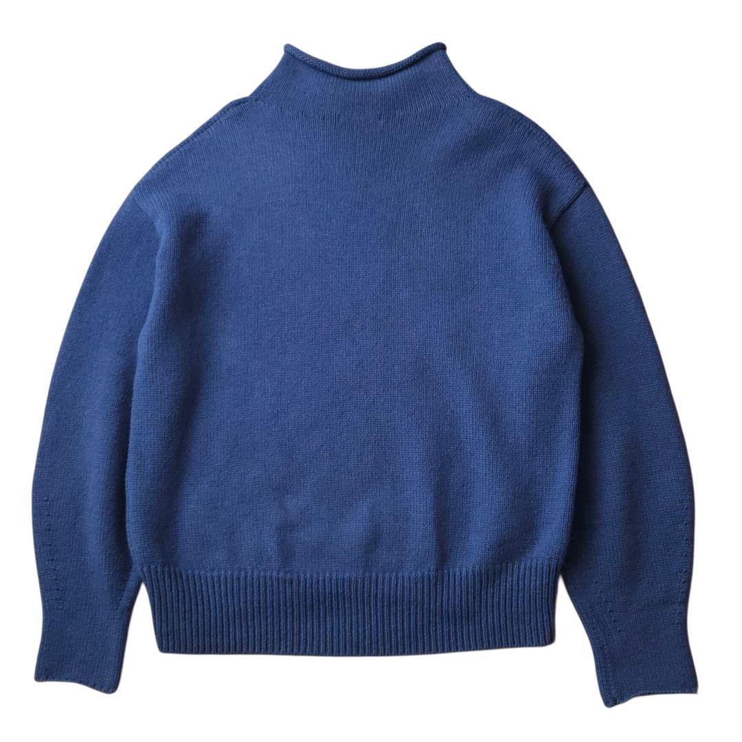 23区 カシミヤ混 バルキーロールネックセーター Mサイズ 洗濯可 美品