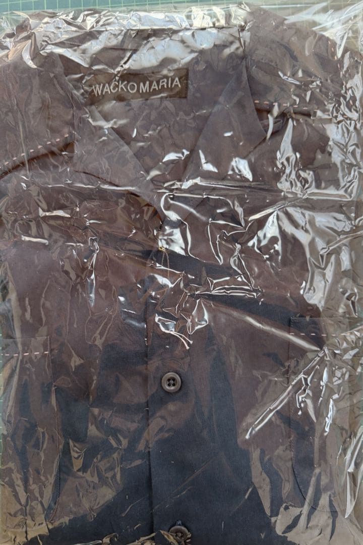 新品　WACKO MARIA 50'S OPEN COLLAR SHIRT