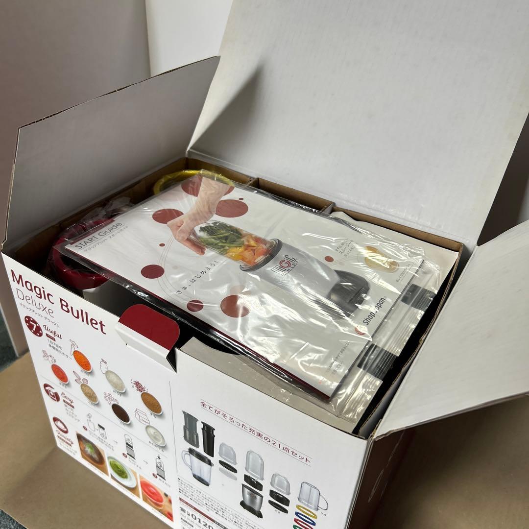 Magic Bullet Deluxe マジックブレッド 未使用品 ブラック