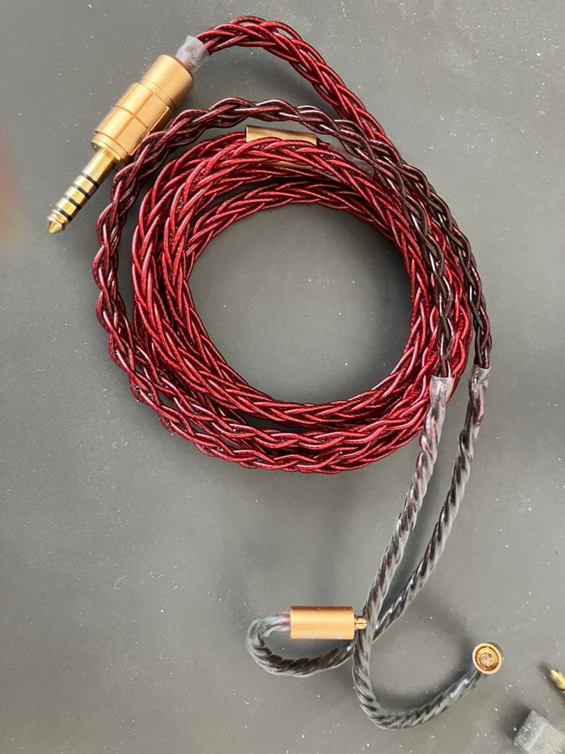 イヤホン Beat Audio Vermilion mkII 8wire mmcx-4.4