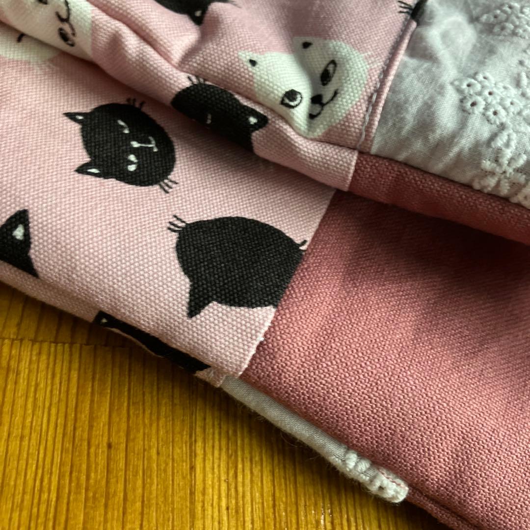 みき【HM】入園入学セット☆レッスンバッグ☆上履き袋☆お着替え袋☆猫柄