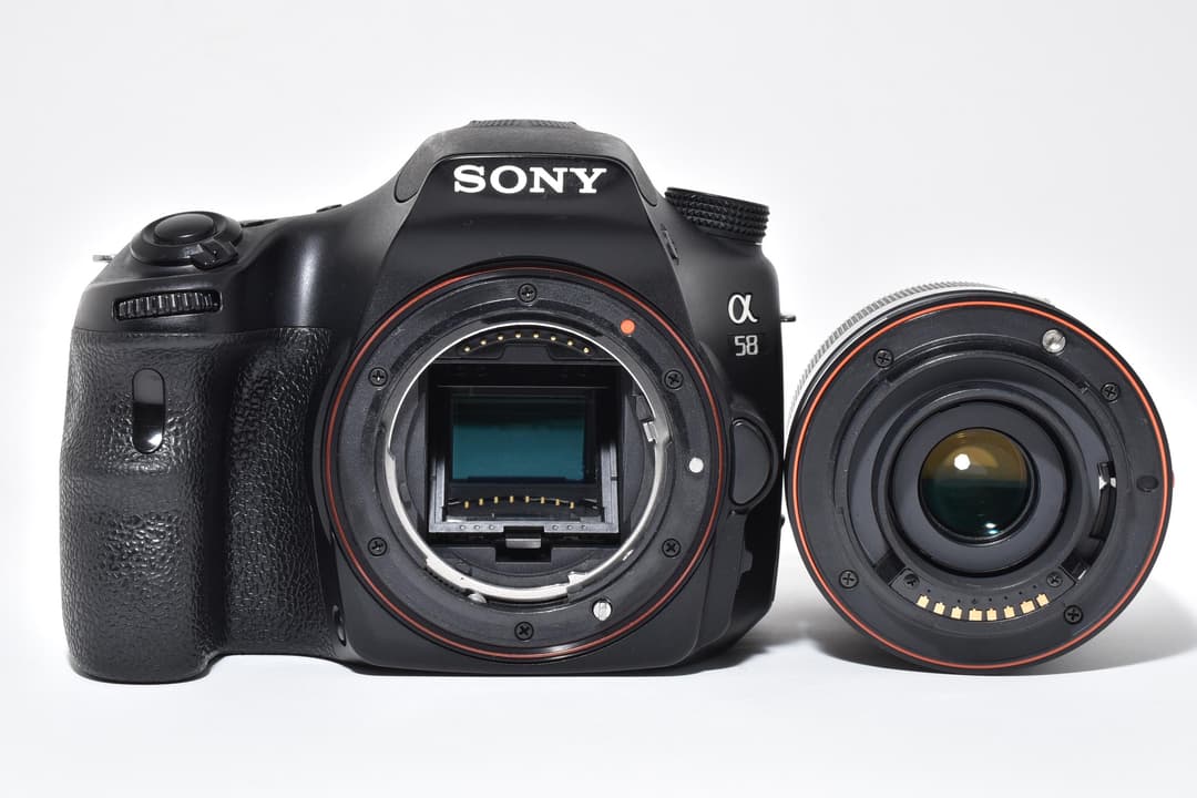 美品 Sony a58 スマホ転送OK レンズセット #9488
