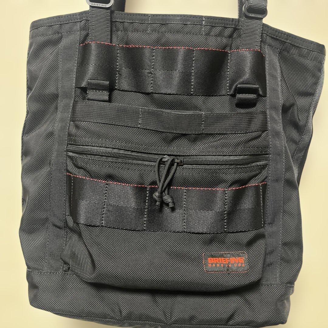 BRIEFING ブラック トートバッグ　ブリーフィングUSA大容量