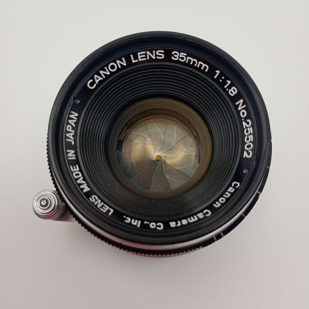 Canon 35mm f/1.8 レンズ l39 ltm