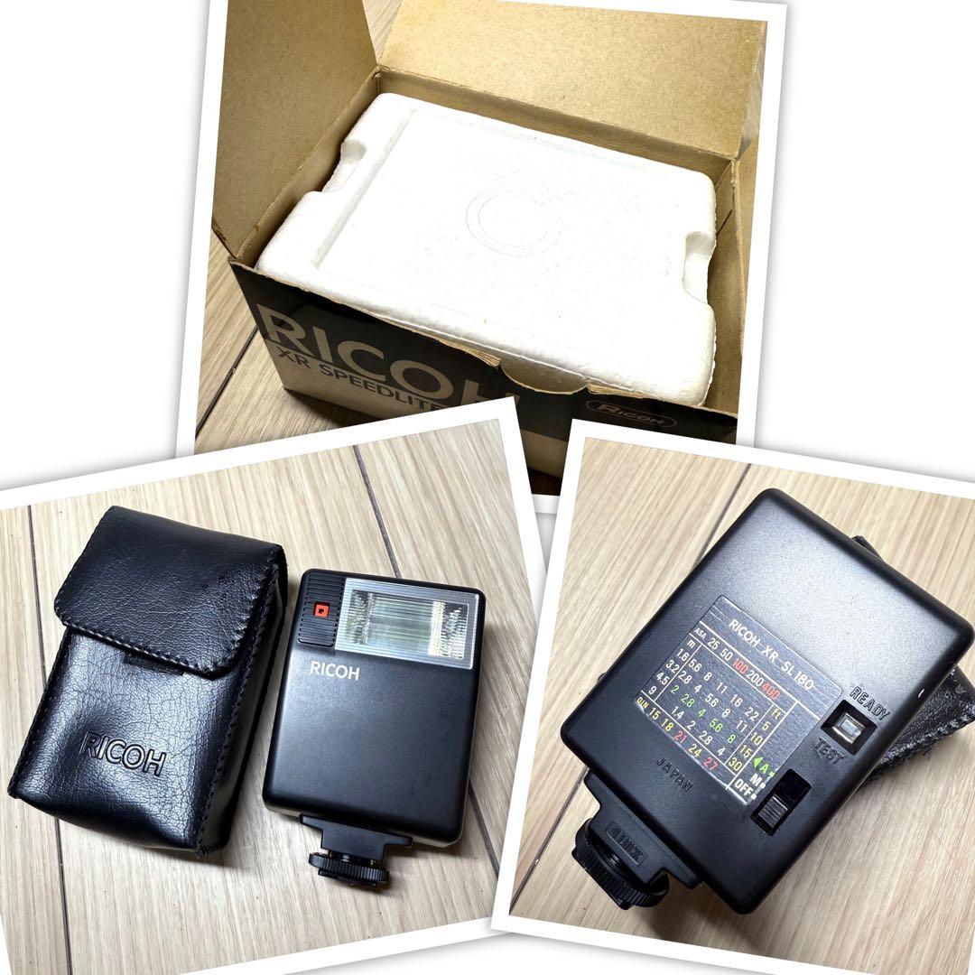 美品 RICOH XR-S カメラ 本体 レンズ ライト まとめ