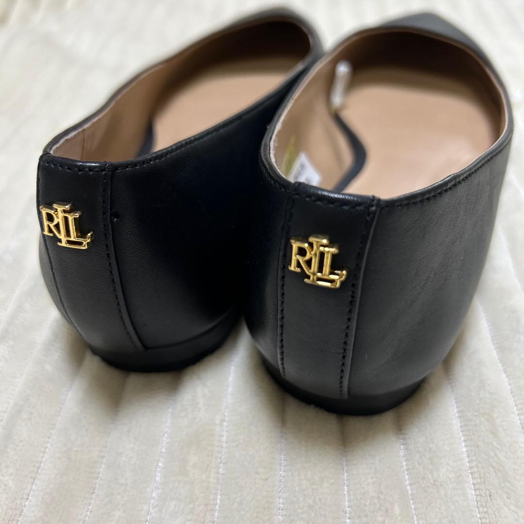 新品　ラルフ ローレン LONDYN フラットパンプス22.5