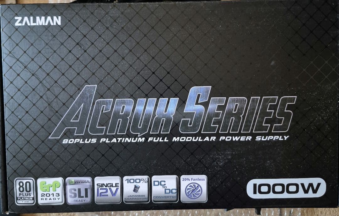 ZALMAN ACRUX SERIES 1000W 電源ユニット