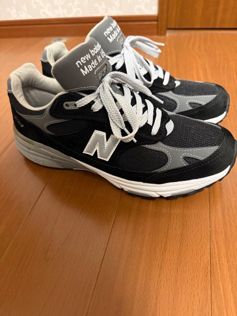 ニューバランス 993 ブラック 極美品