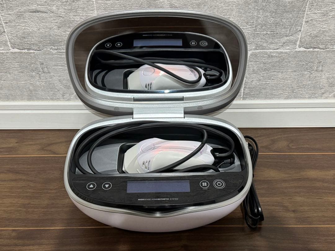 ❷ 美品 ver.8.0 ケノン 眉毛脱毛器付き 脱毛器 美顔器 パールホワイト